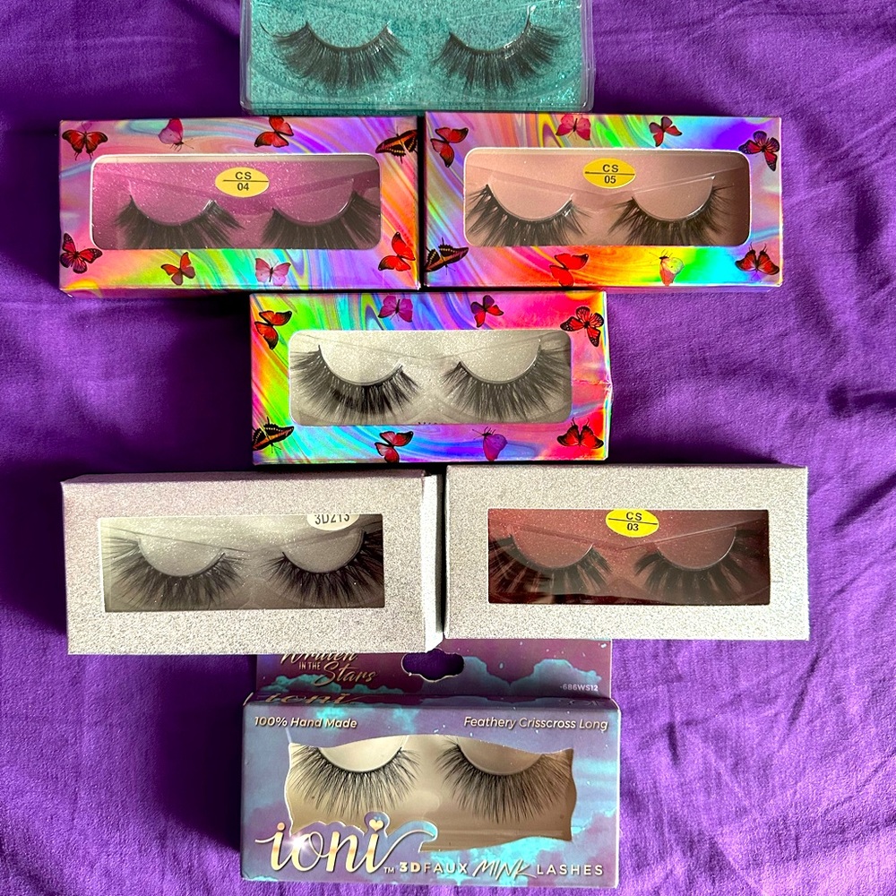 False eyelash bundle